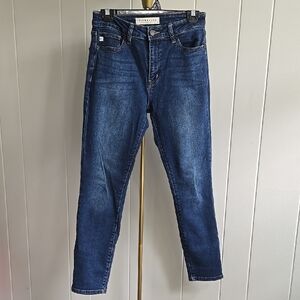 Signature Twenty Four Dark Blue Skinny Jeans
